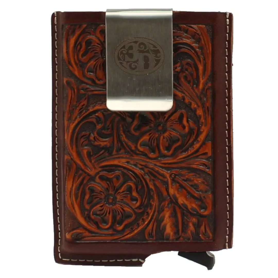3D Belt Men's Smart Leather Logo Wallet