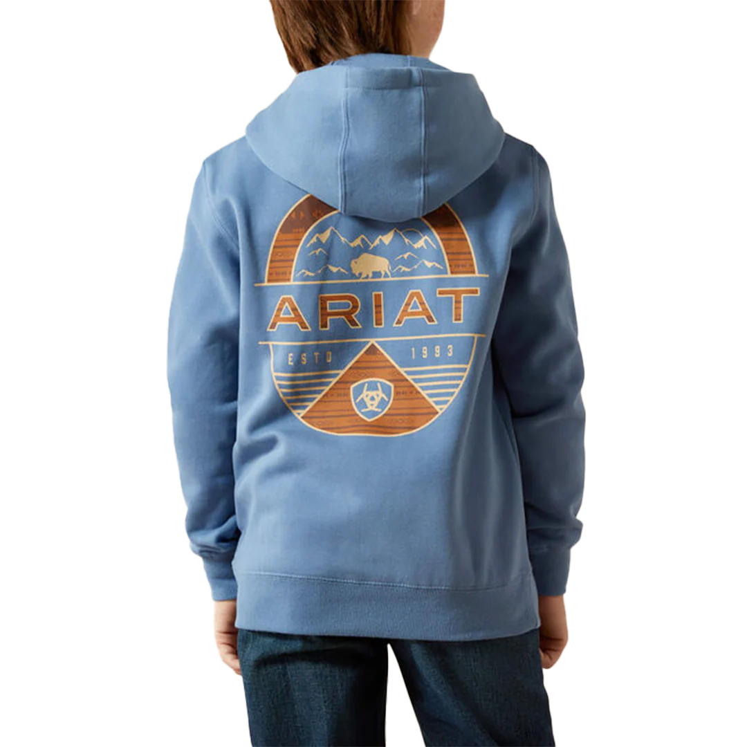 Ariat Boys' Sun Valley Circle Hoodie - Image 2