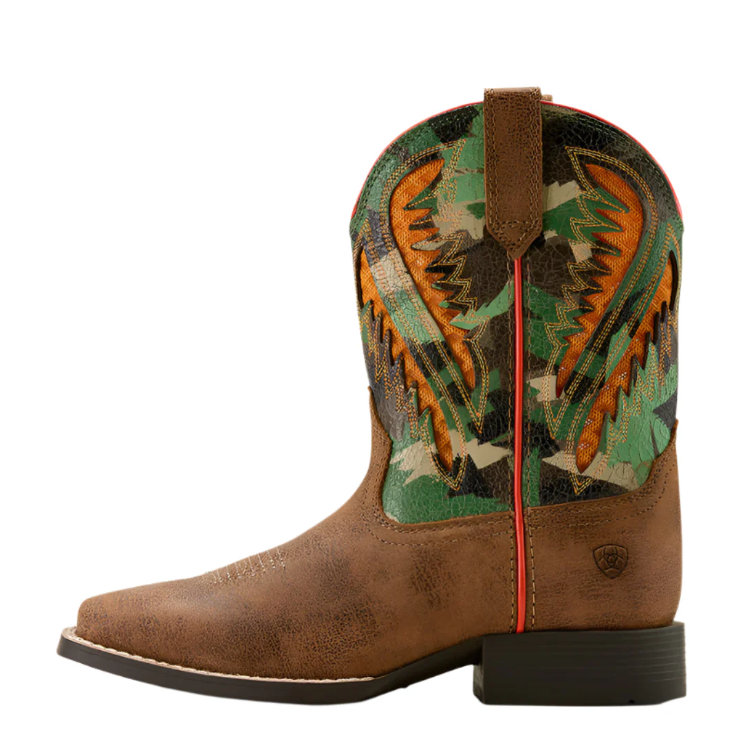 Ariat Kids' Quickdraw VentTEK Western Boot - Image 2