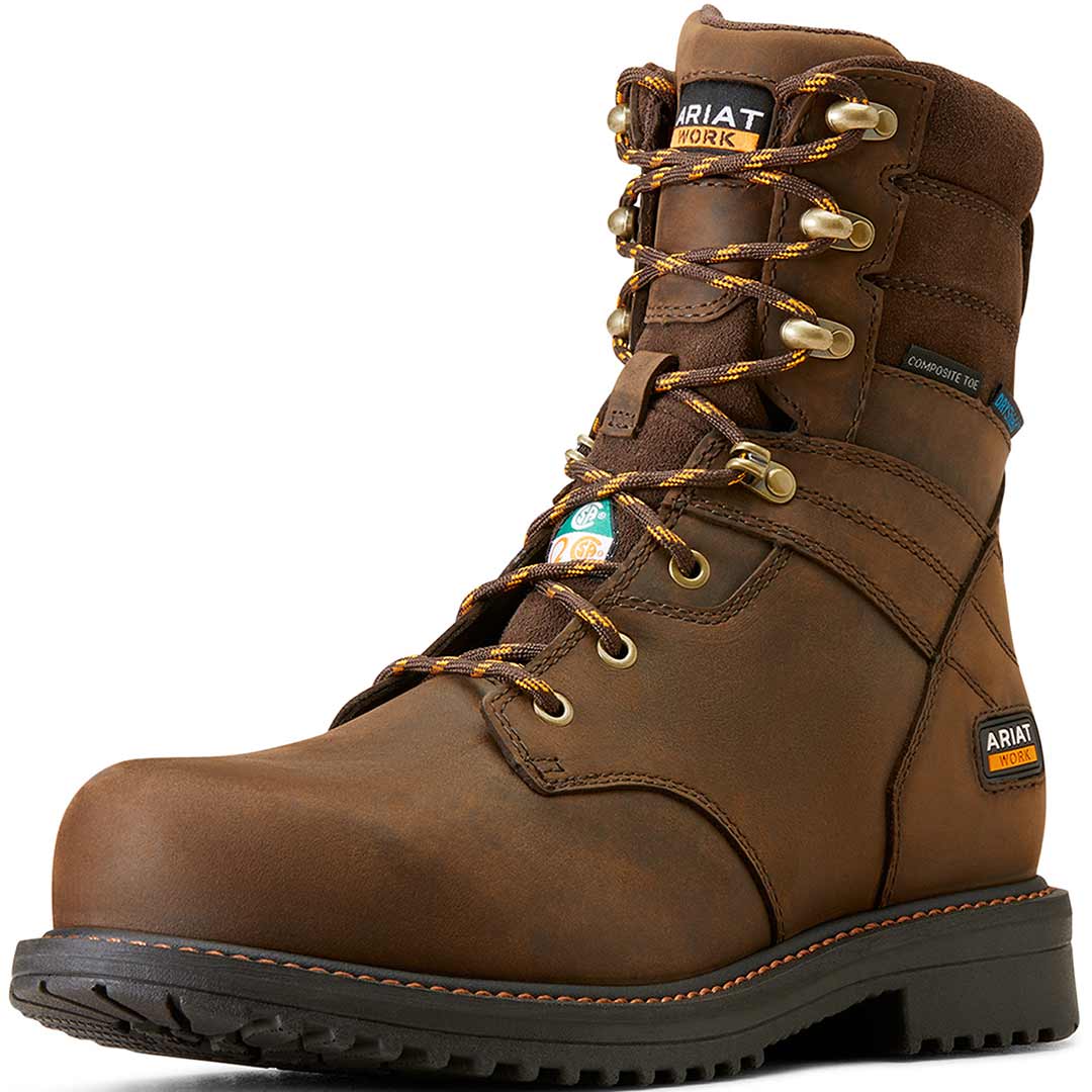 Ariat Work Men's RigTEK 8" CSA Waterproof Composite Toe Boots