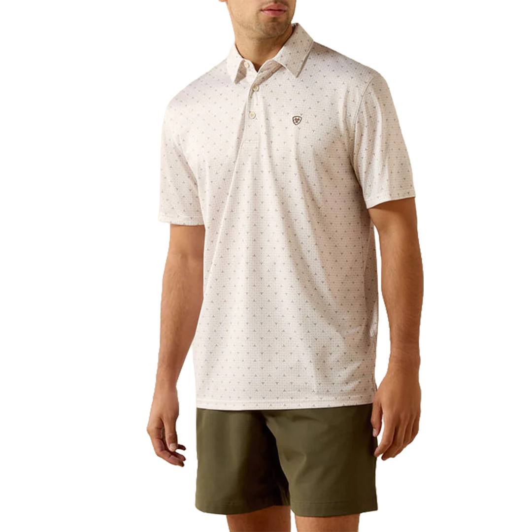 Ariat Men's All Over Print Polo