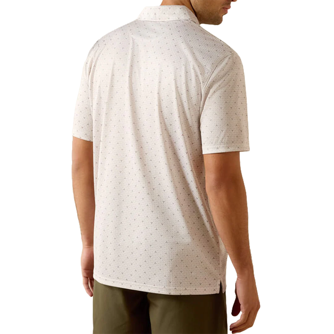 Ariat Men's All Over Print Polo - Image 2
