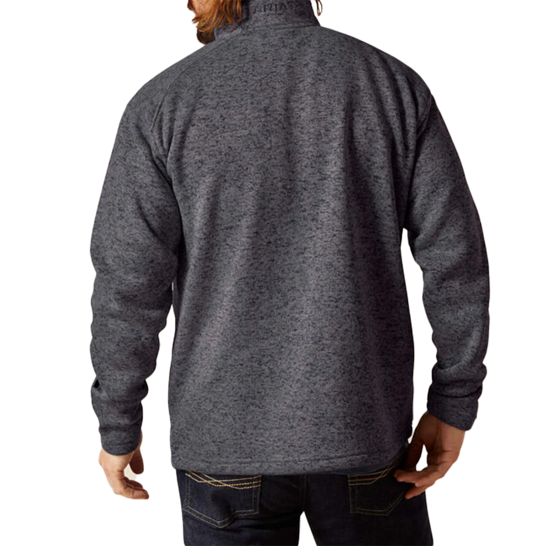 Ariat Men's Caldwell Logo 1/4 Zip Sweater - Image 5