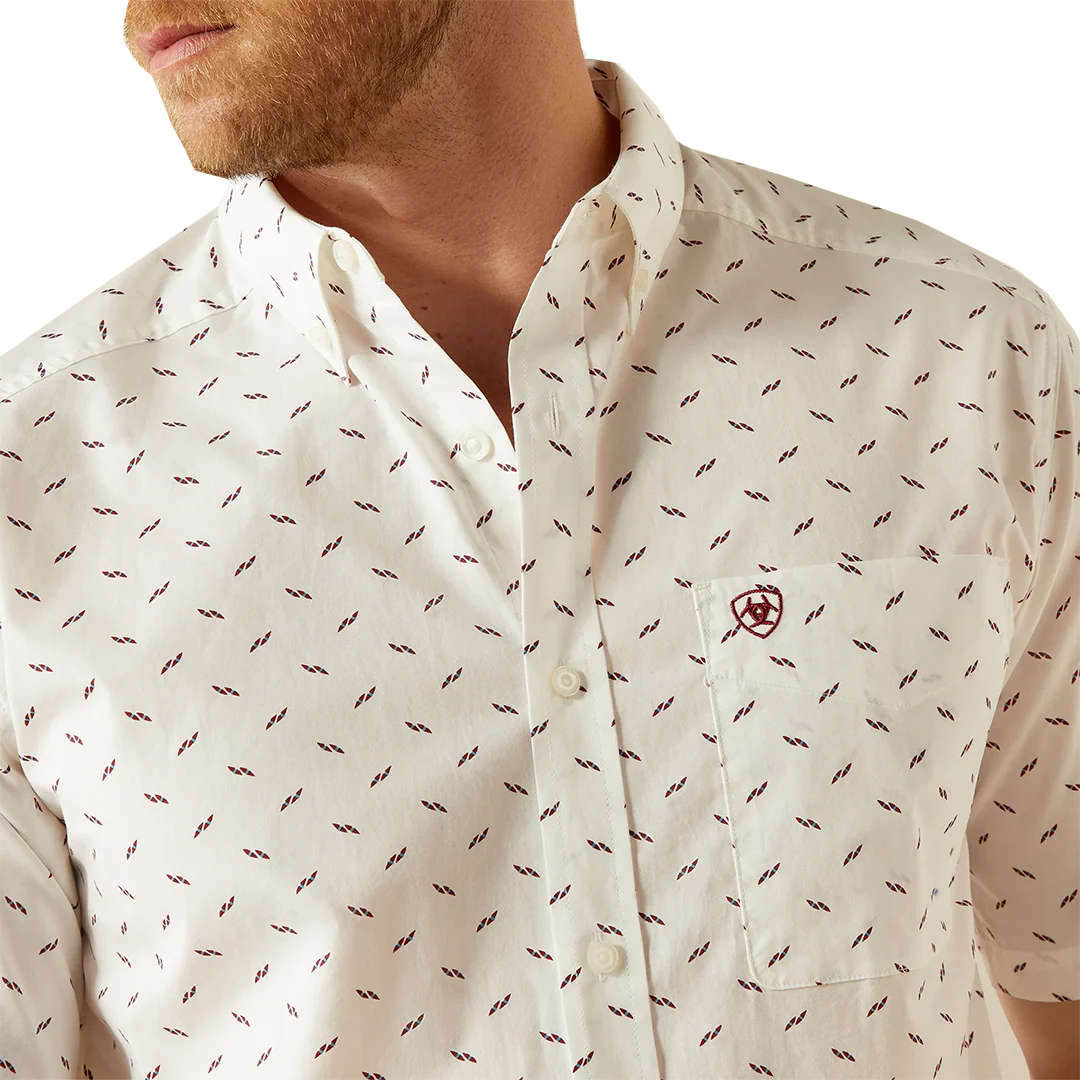 Ariat Men's Grant Short Sleeve Button Shirt - Image 3