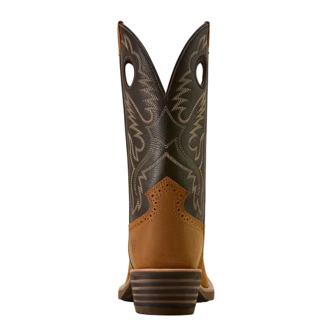 Ariat Men's Heritage Roughstock Square Toe Cowboy Boot - Image 2