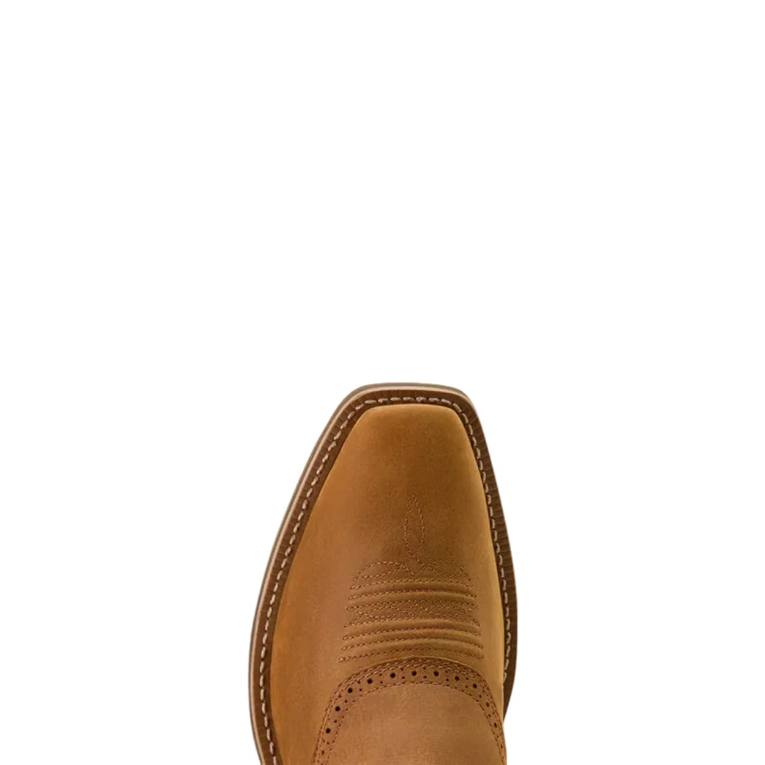 Ariat Men's Heritage Roughstock Square Toe Cowboy Boot - Image 7