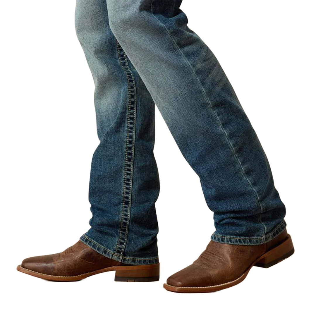 Ariat Men's M4 Low Rise Stretch Shoreway Stackable Straight Leg Jeans - Image 3