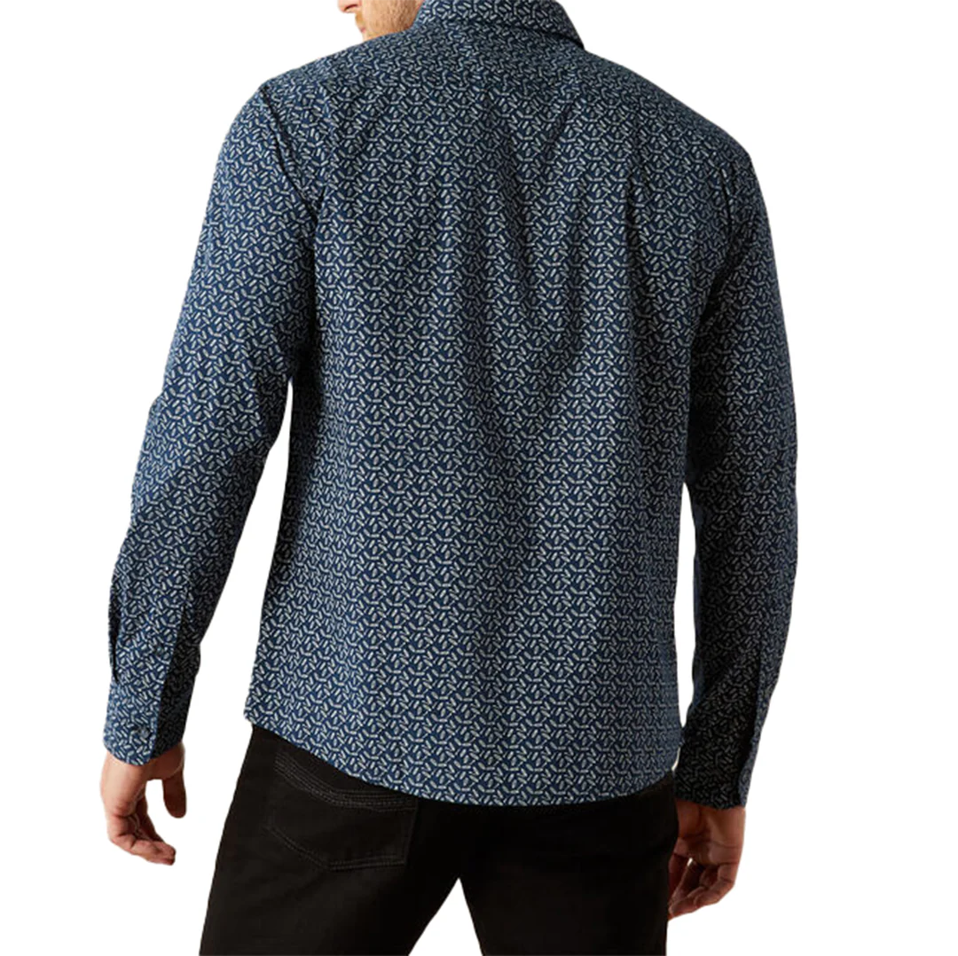 Ariat Men's Marin Modern Fit Long Sleeve Button Shirt - Image 2