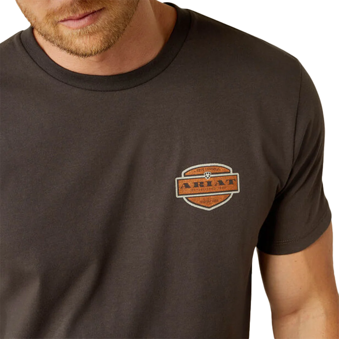 Ariat Men's Ol' Style Lockup T-Shirt - Image 3