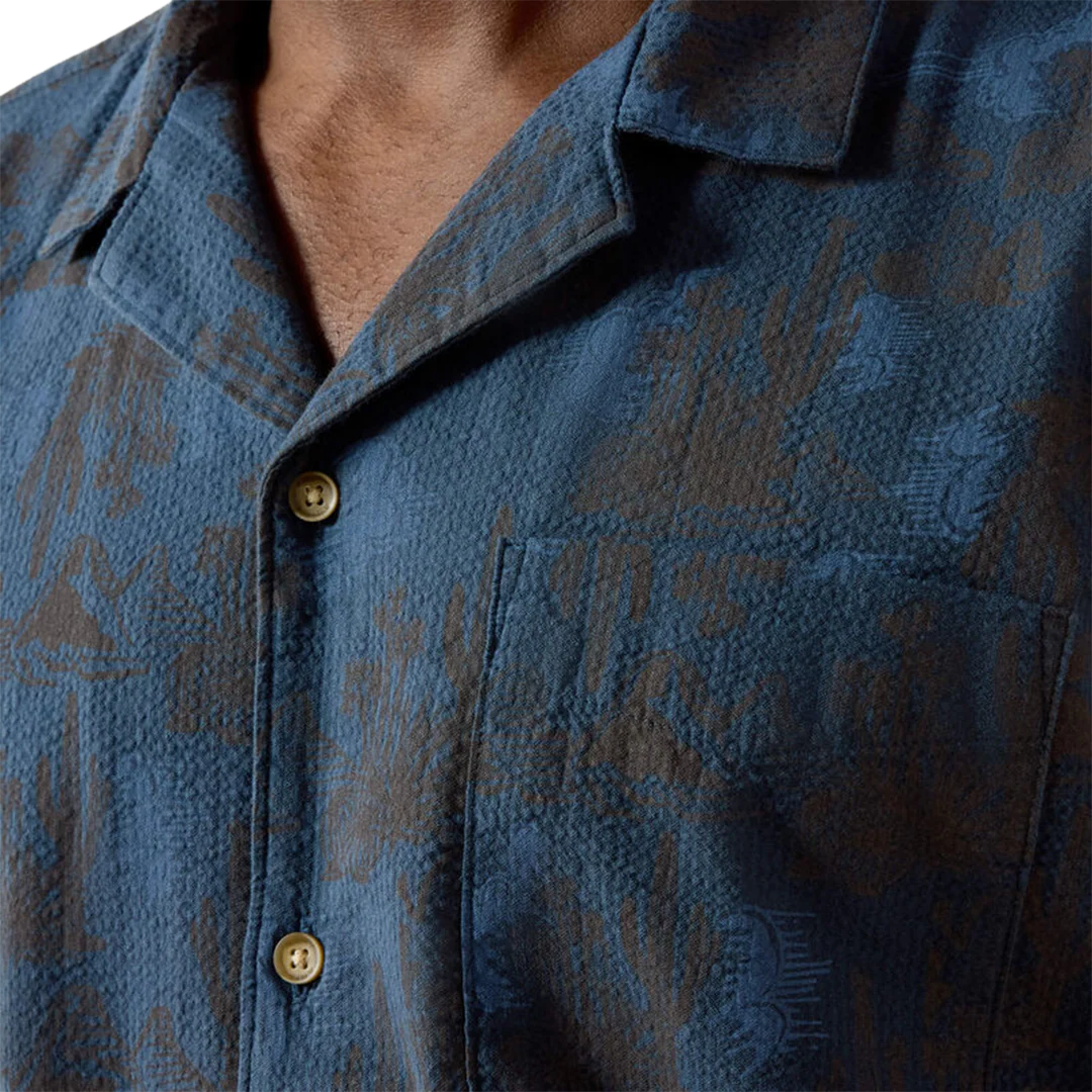 Ariat Men's Retro Camp Classic Fit Short Sleeve Button Shirt - Image 3