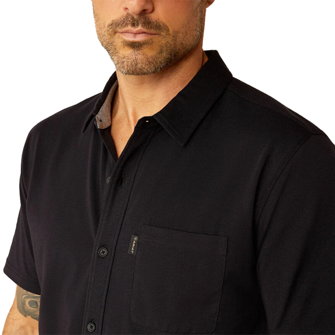 Ariat Men's Retro Short Sleeve Button Down Shirt - Image 3