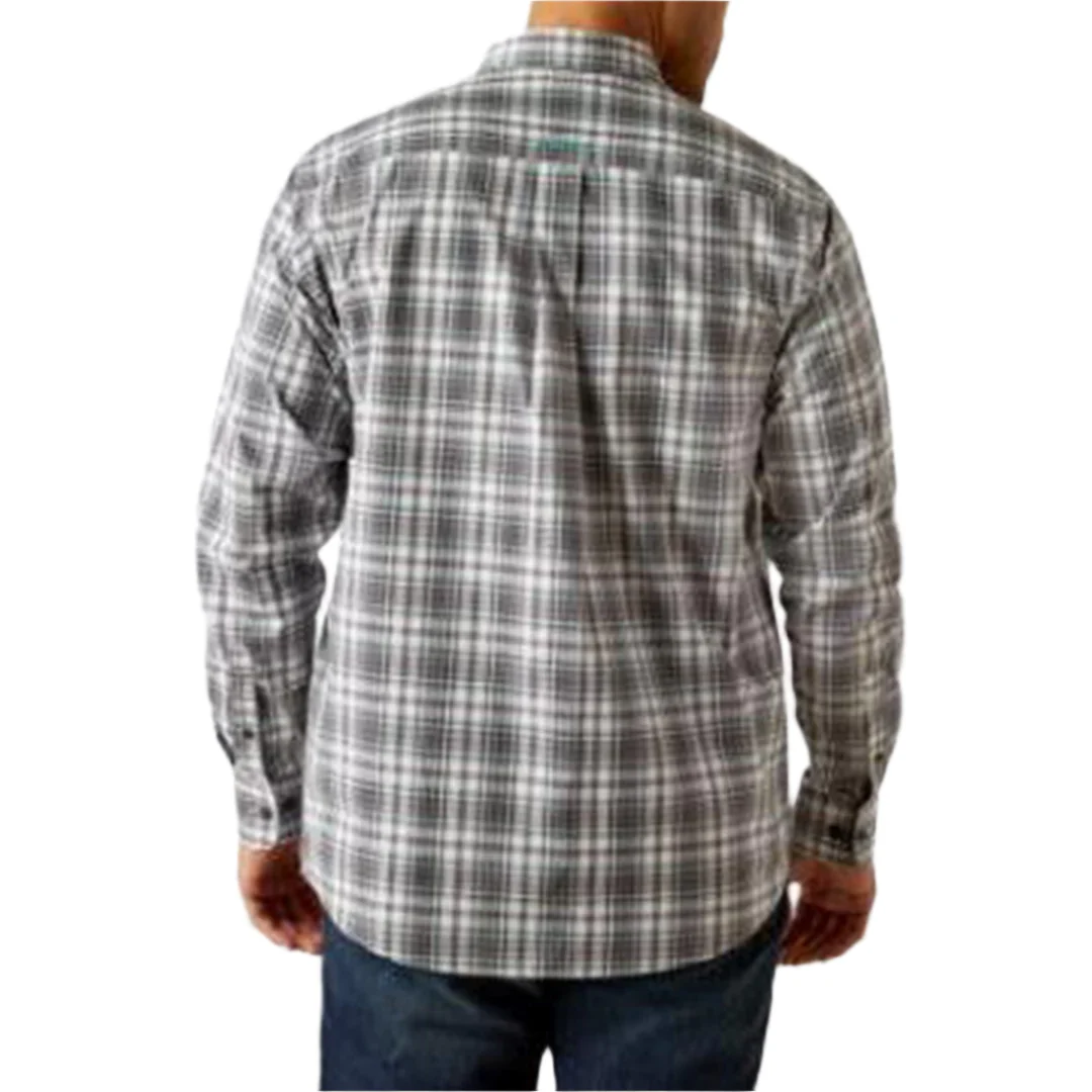 Ariat Men's Willie Plaid Long Sleeve Button Shirt - Image 2