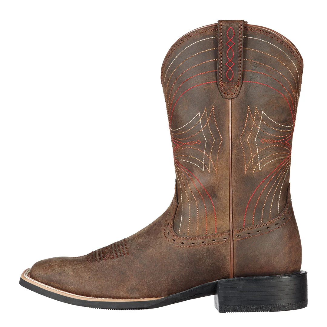 Ariat Men's Sport Wide Square Toe Cowboy Boots - Image 2