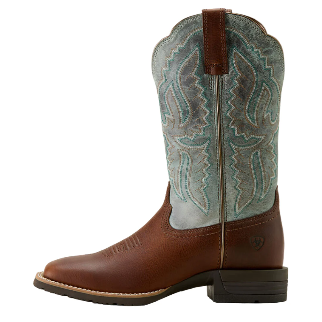 Ariat Women's Hybrid Ranchwork Wide Square Toe Western Boot - Image 3