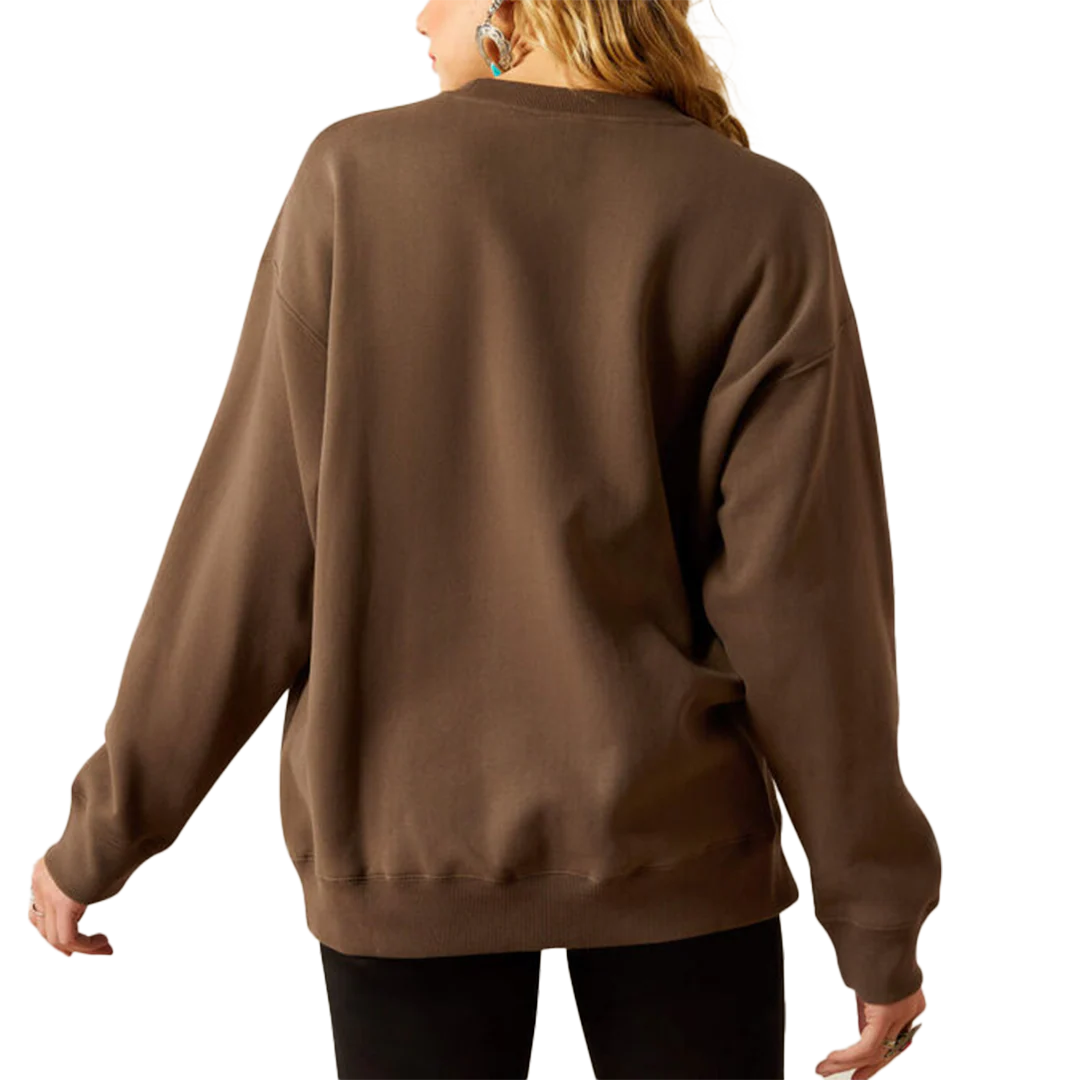 Ariat Women's Oversized Crew Sweatshirt - Image 2