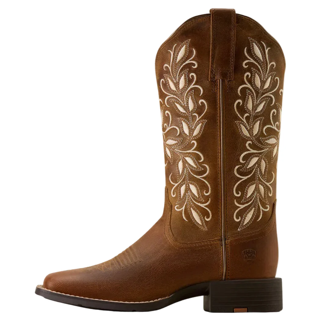 Ariat Women's Round Up Holly Square Toe Western Boot - Image 2