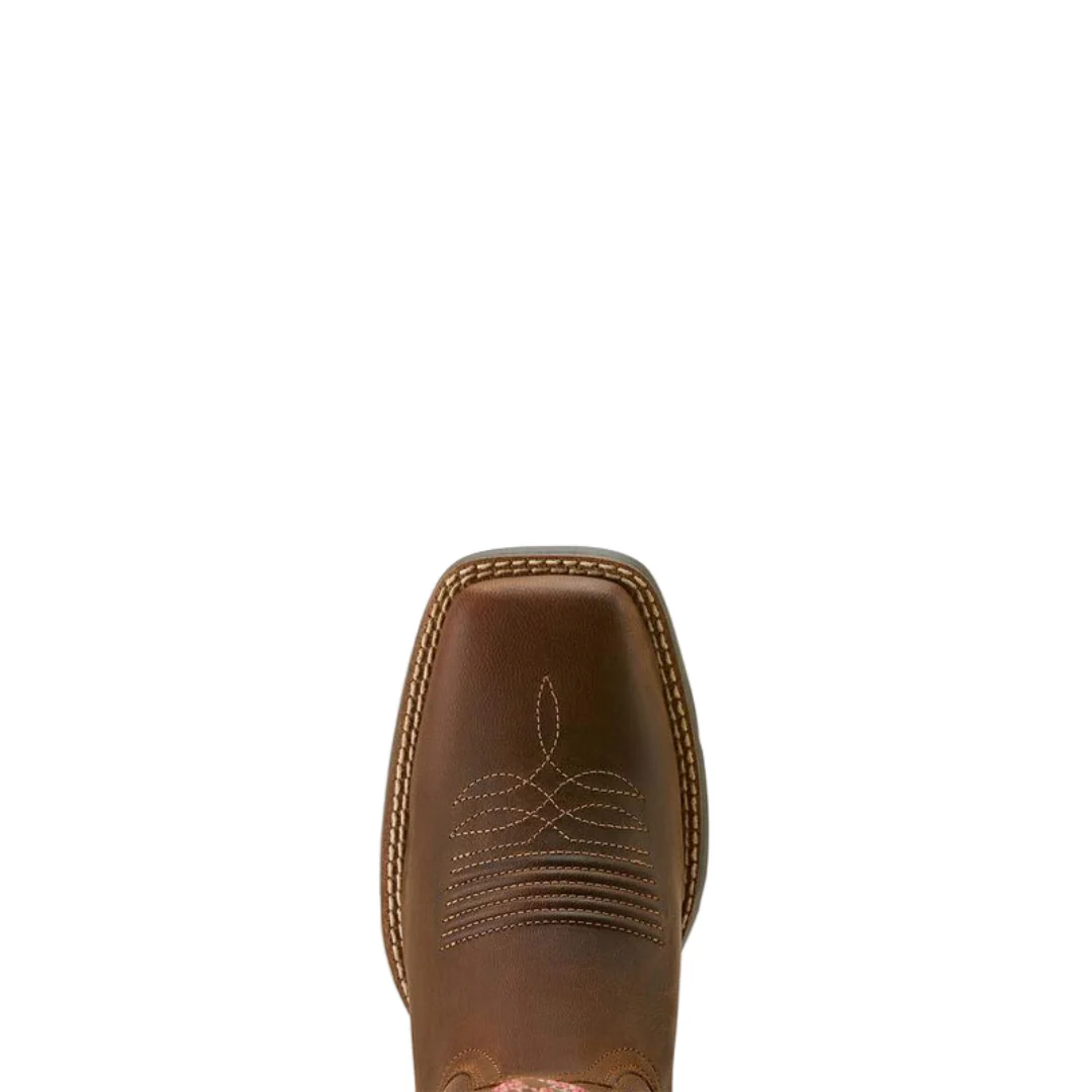 Ariat Women's Round Up StretchFit Wide Square Toe Western Boots - Image 4