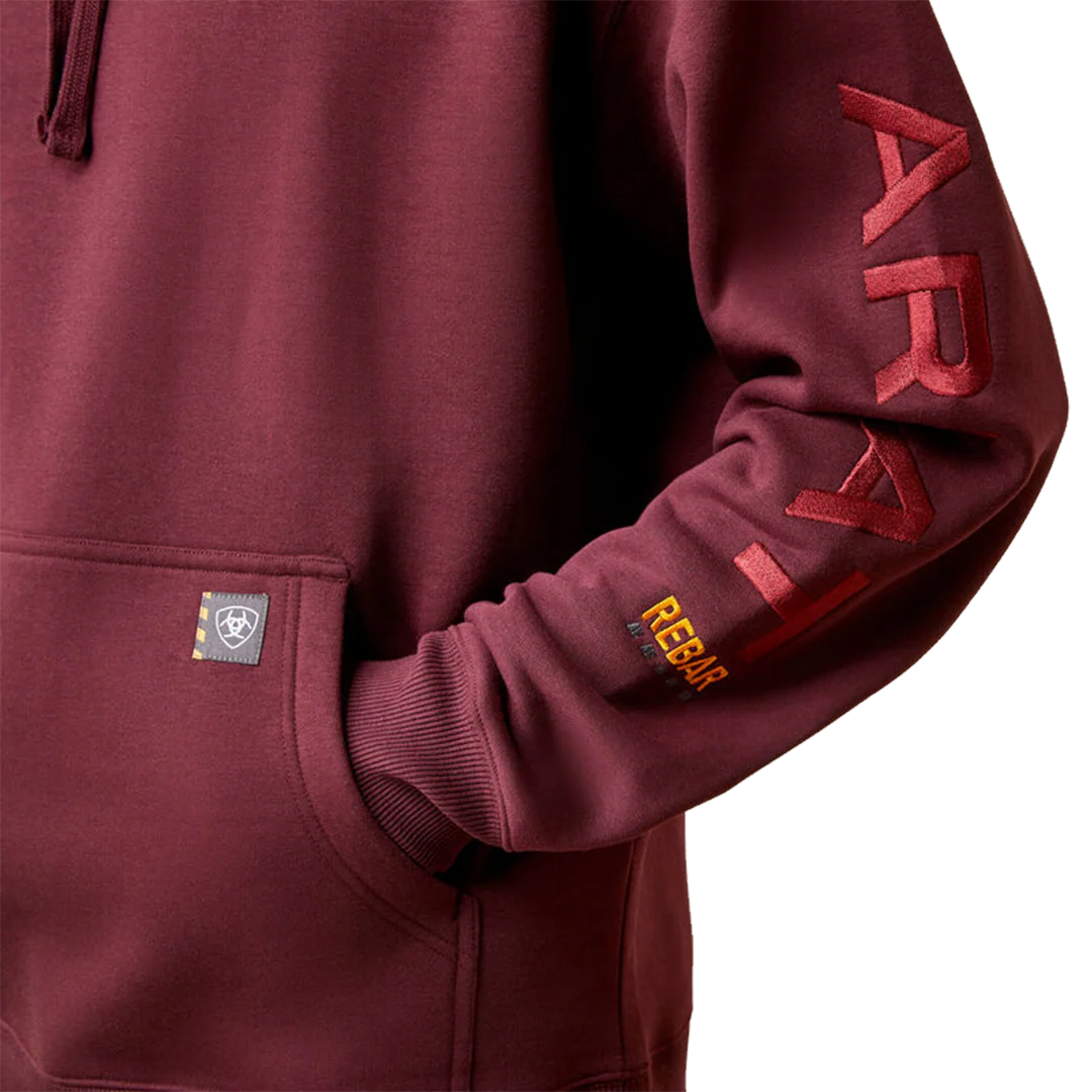 Ariat Men's Rebar Graphic Hoodie - Image 3