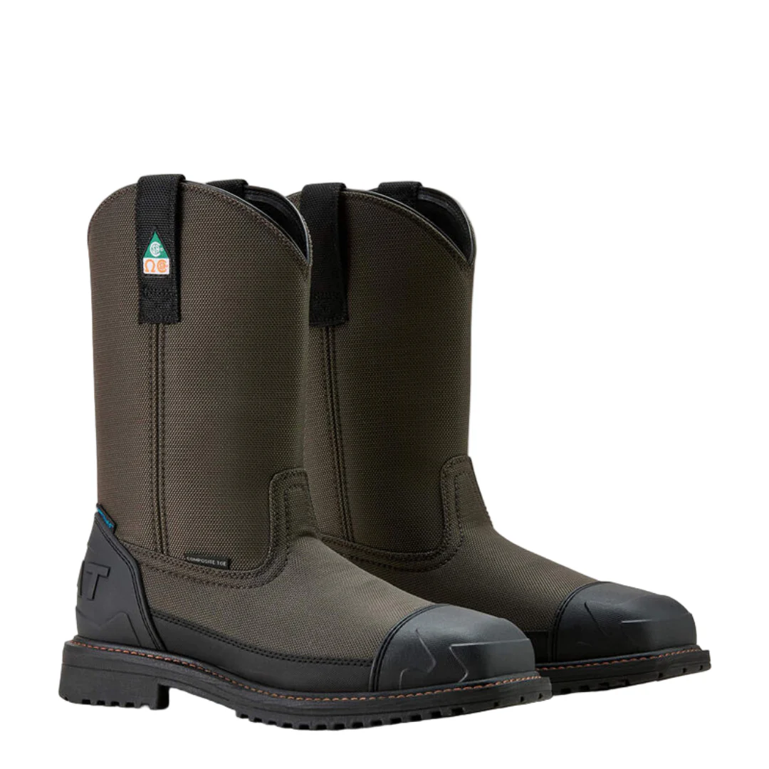 Ariat Work Men's RigTEK Wildcat Pull-On CSA Waterproof Boots - Image 7