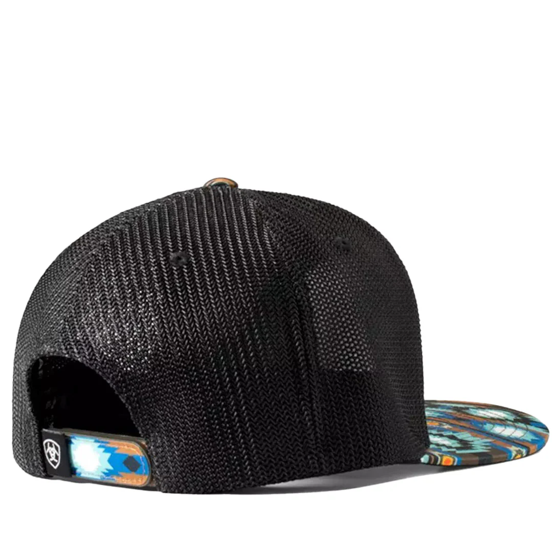 Ariat Youth Aztec Logo Patch Snap Back Cap - Image 2