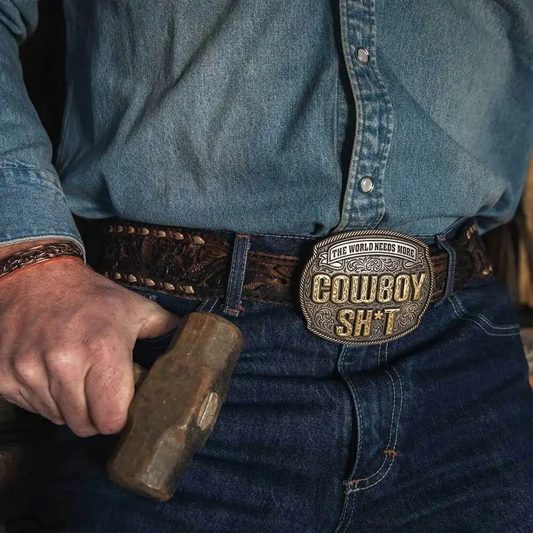 Attitude Cowboy Sh*t Maverick Buckle - Image 3