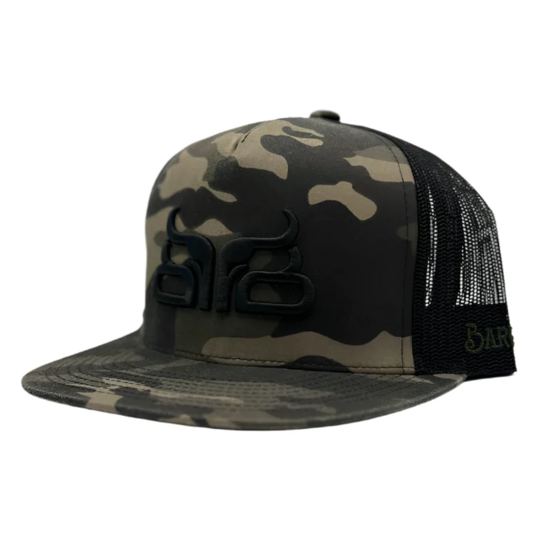 Baredown Brand Unisex Black Logo Cap - Image 9
