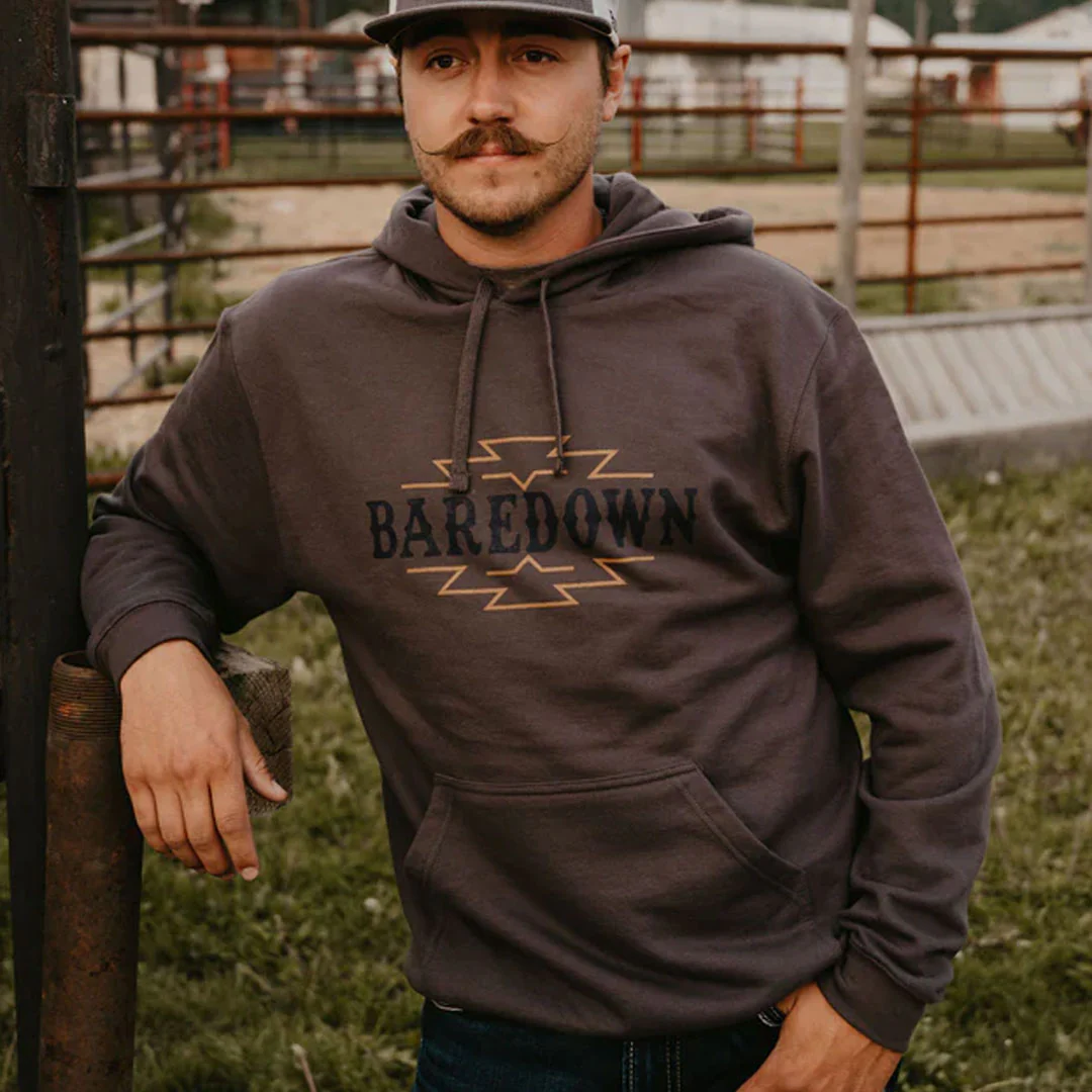 Baredown Brand Unisex Aztec Hoodie - Image 2