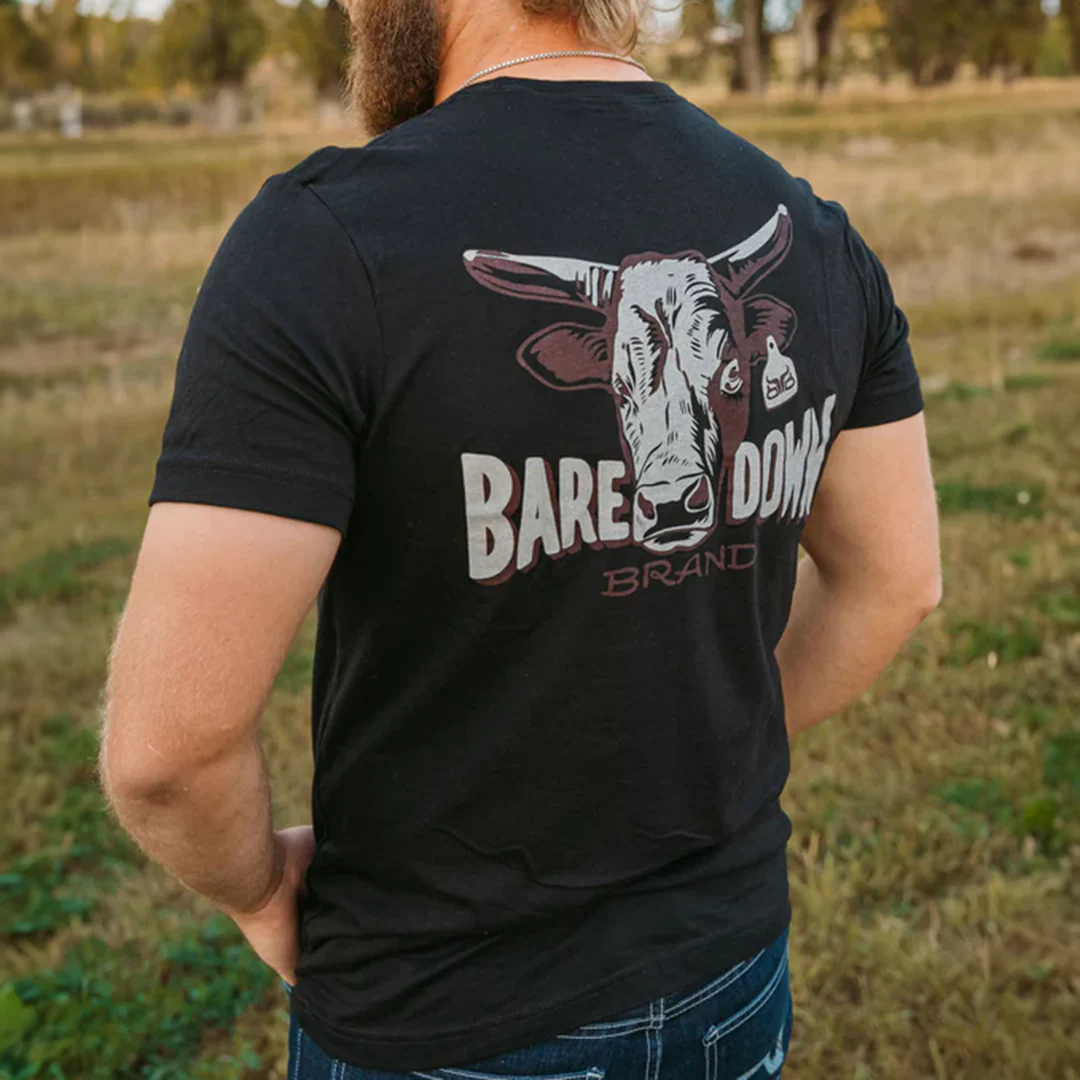 Baredown Brand Unisex Born to Buck T-Shirt - Image 4