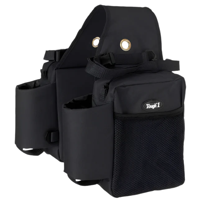 Tough-1 Nylon Bottle/Gear Carrier Saddle Bag