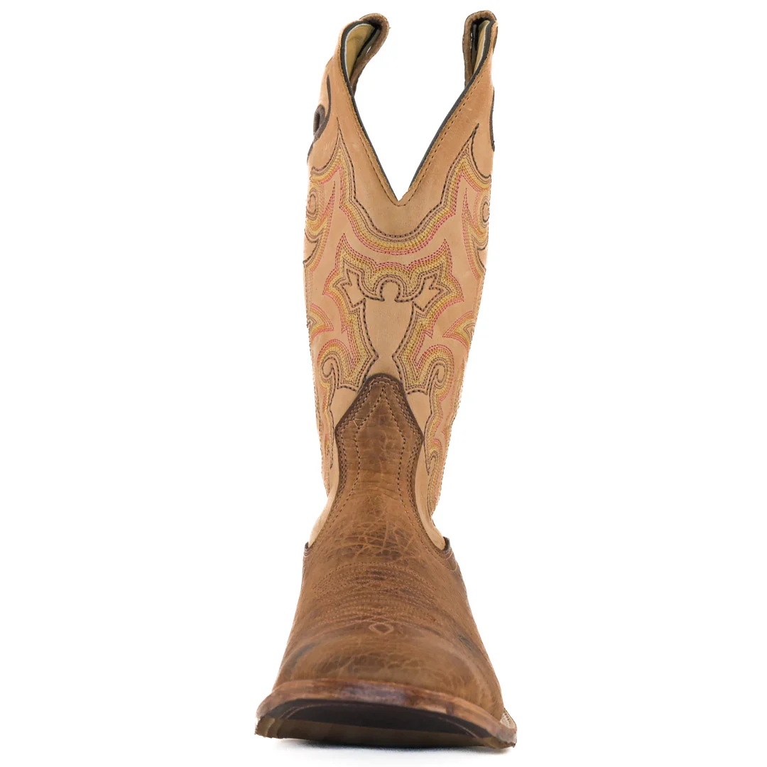 Boulet Men's Wyoming Square Toe Cowboy Boots - Image 3
