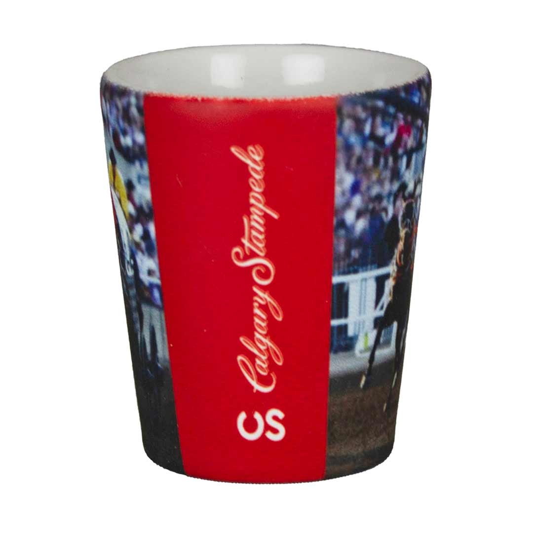 Calgary Stampede Chuckwagon Shot Glass - Image 3
