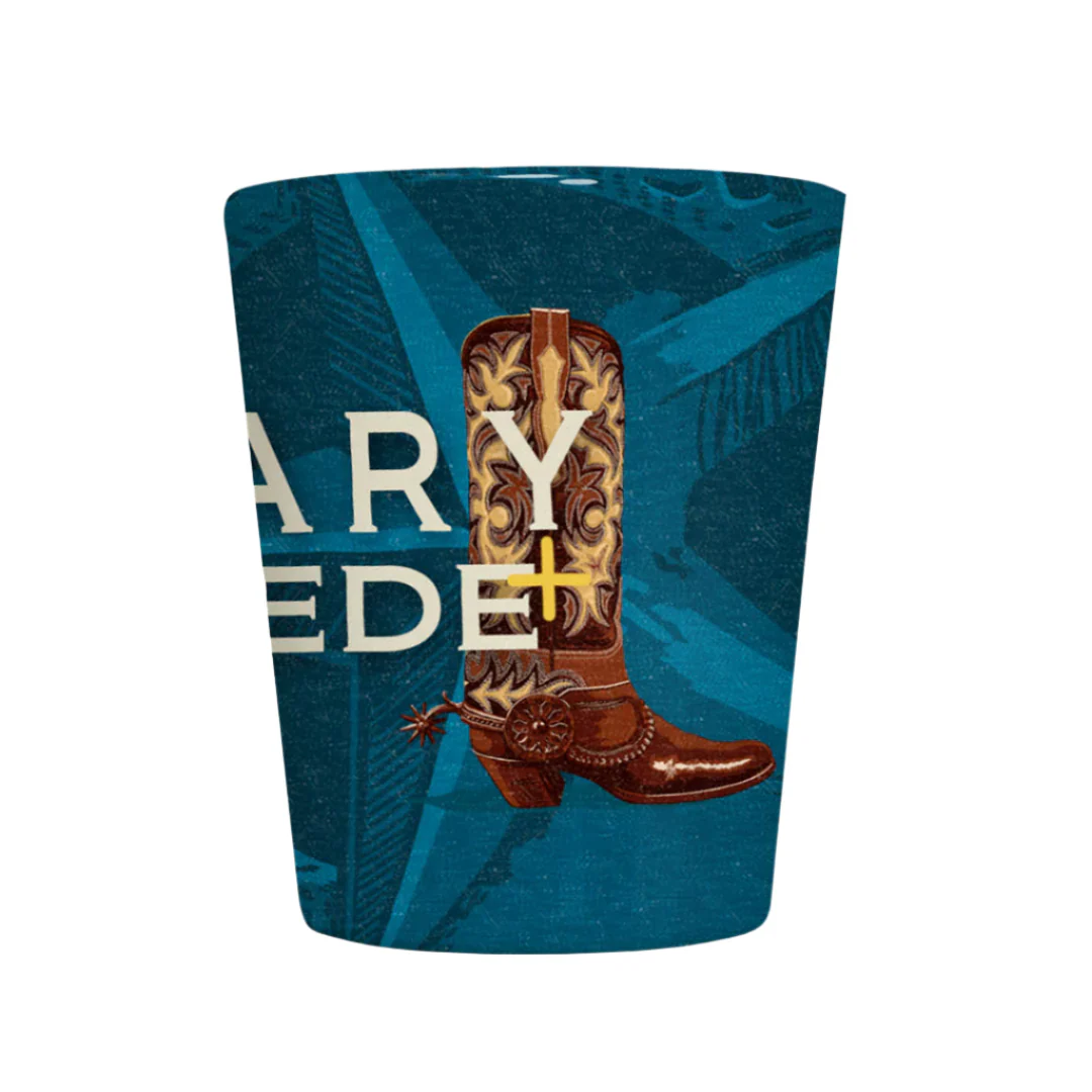 Calgary Stampede Cowboy Boot Shot Glass - Image 2