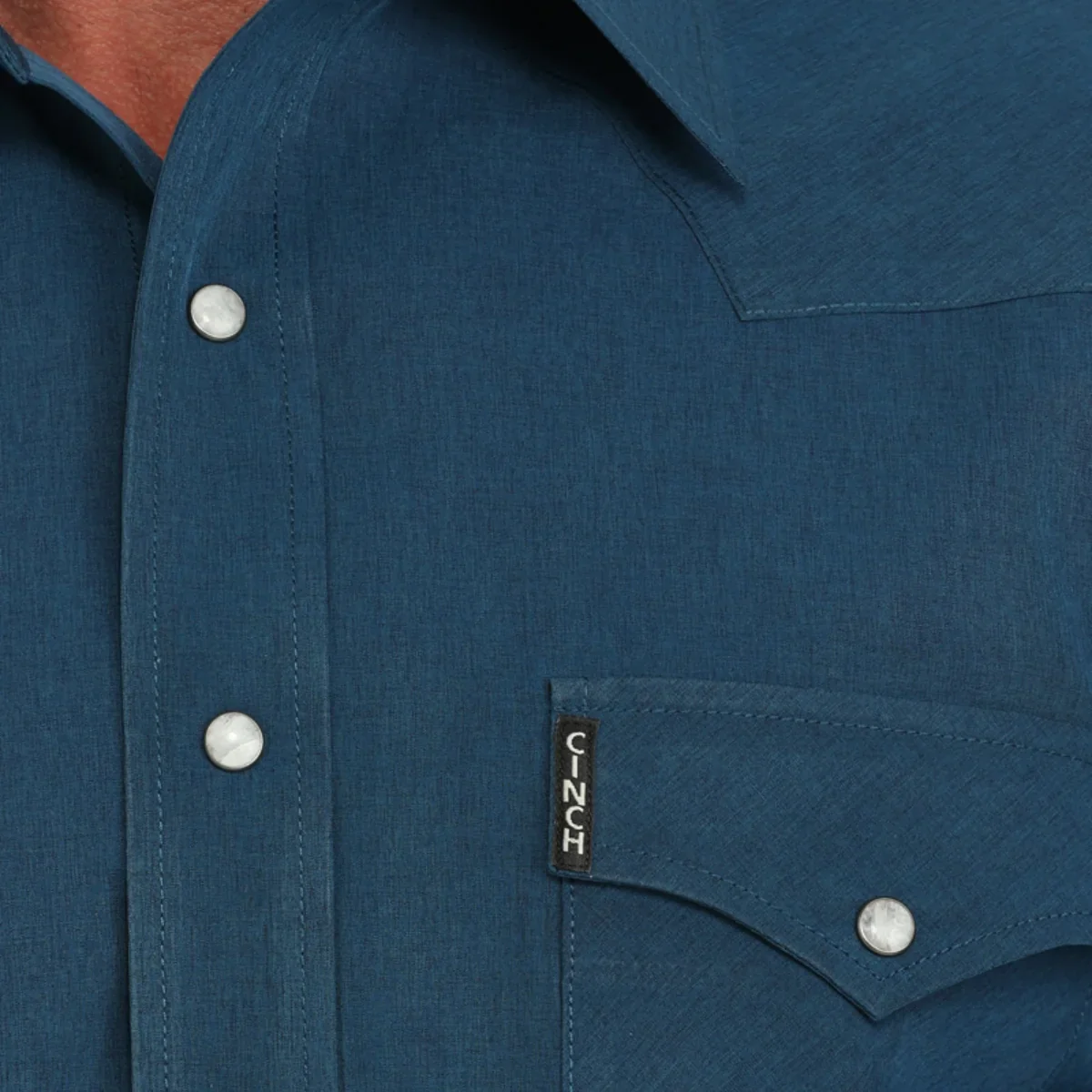 Cinch Men's Solid A-Flex Long Sleeve Snap Shirt - Image 2