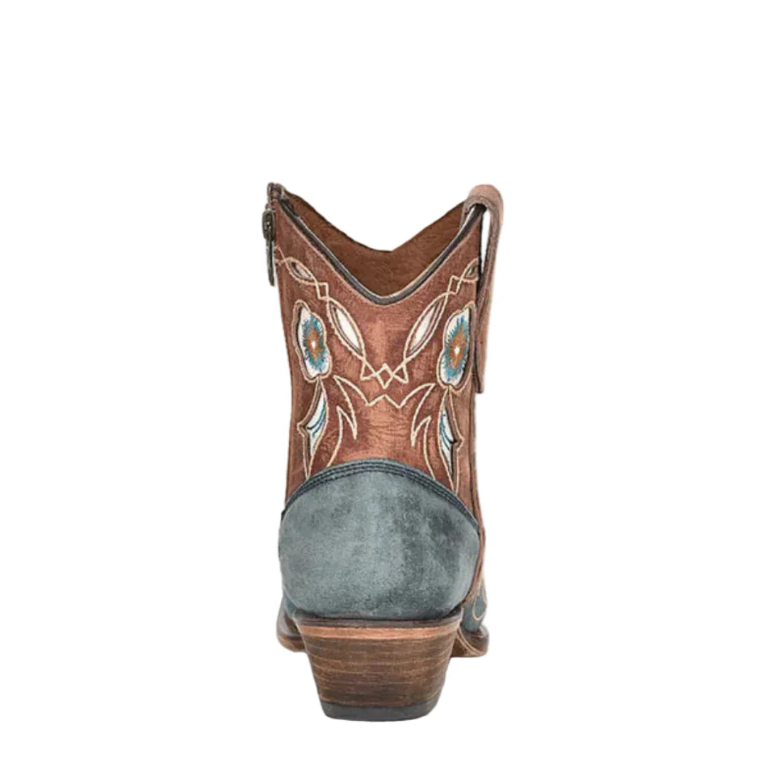 Corral Women's Floral Embroidery Ankle Boots - Image 4