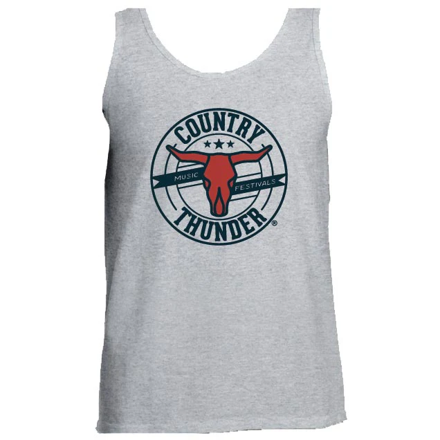Country Thunder Men's Logo Graphic Tank Top