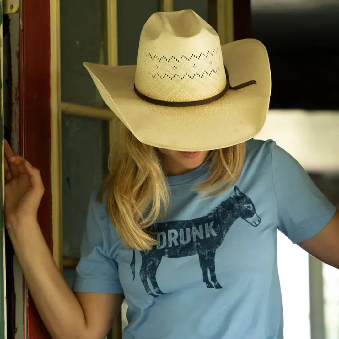 Cowboy Cool Unisex Drunk A$$ T-Shirt - Image 2