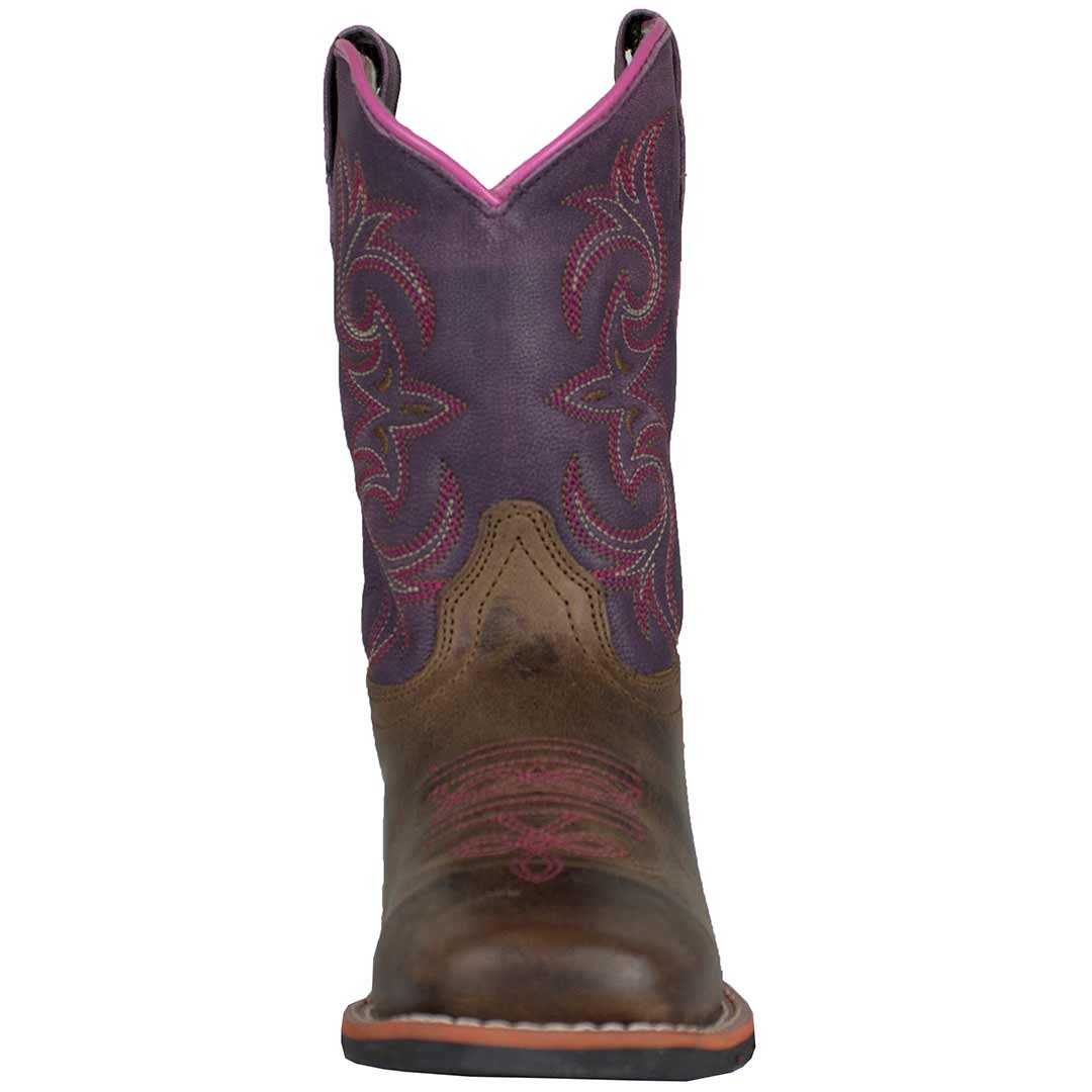 Dan Post Girls' Majesty Square Toe Cowgirl Boots - Image 6