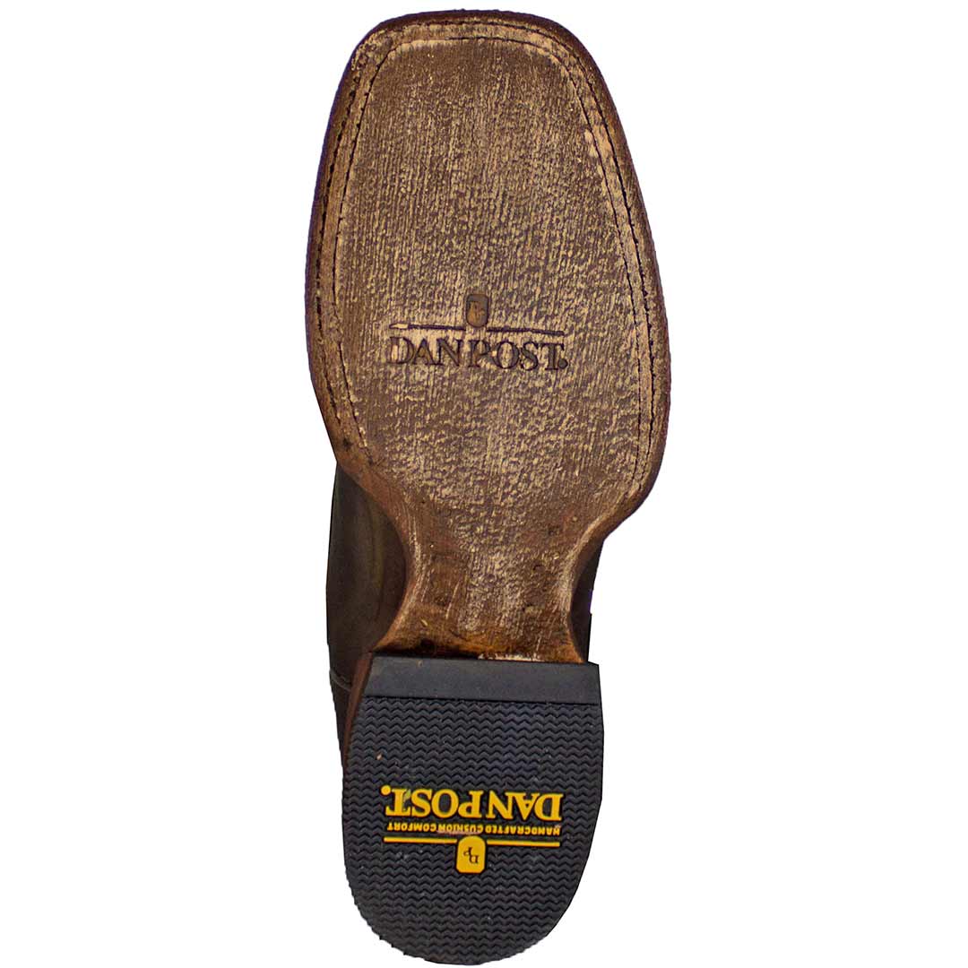 Dan Post Men's CS Stitch Square Toe Cowboy Boots - Image 7