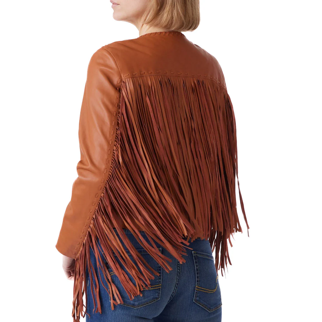Double D Ranch Women's Sonora Leather Jacket - Image 2