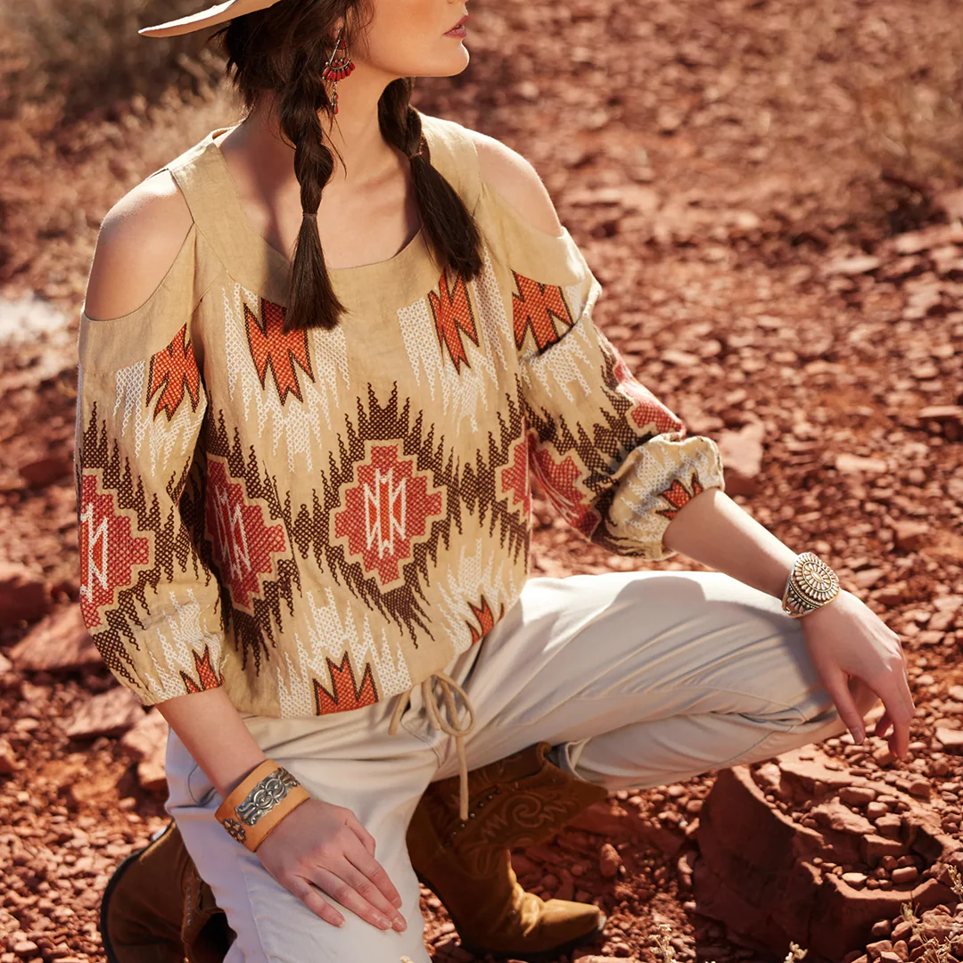 Double D Ranch Women's Spider Legend Top - Image 3