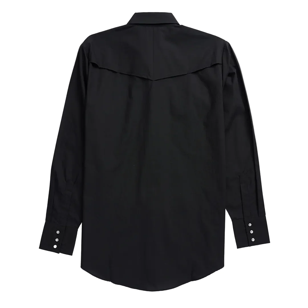 Ely Cattleman Men's Vented Western Long Sleeve Snap Shirt - Image 2