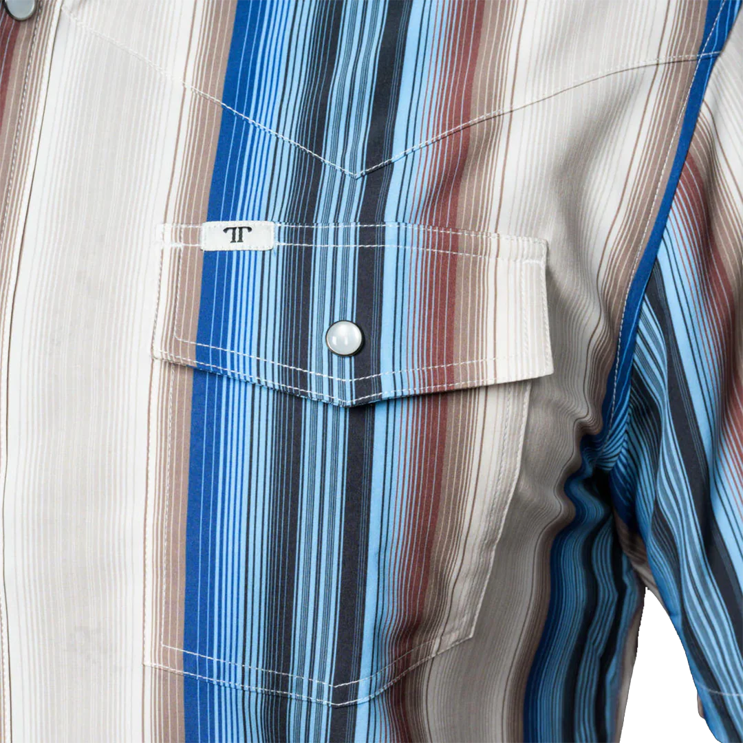 Ferrell Men's The Harrison Short Sleeve Snap Shirt - Image 3