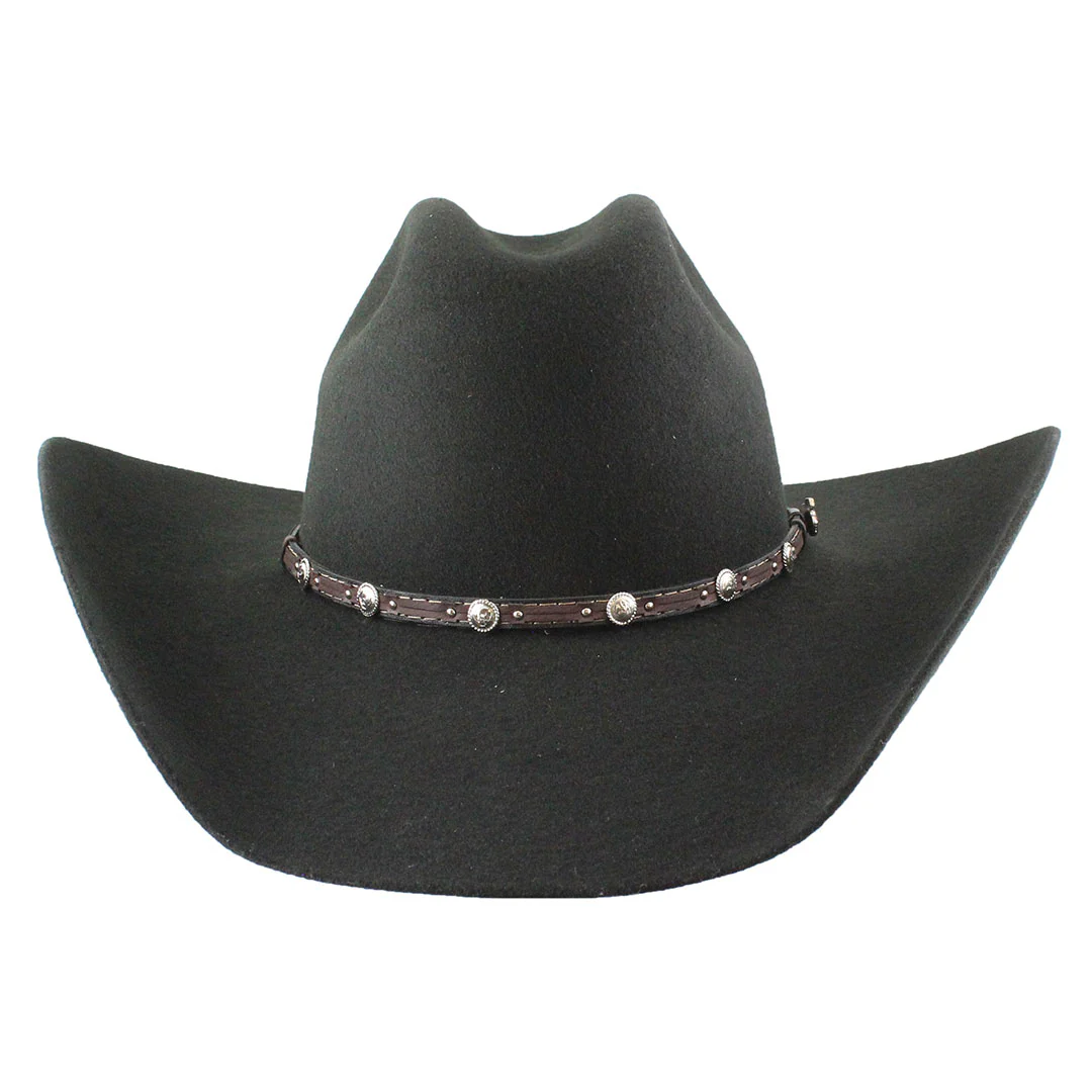 Justin 2X Buster Cattleman Wool Felt Cowboy Hat - Image 2