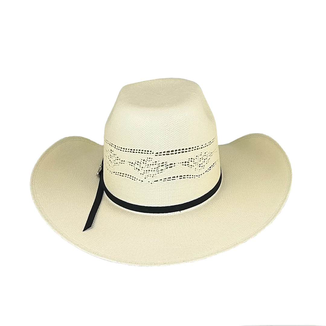 Justin Kids Brooks Cattleman Straw Cowboy Hat - Image 2
