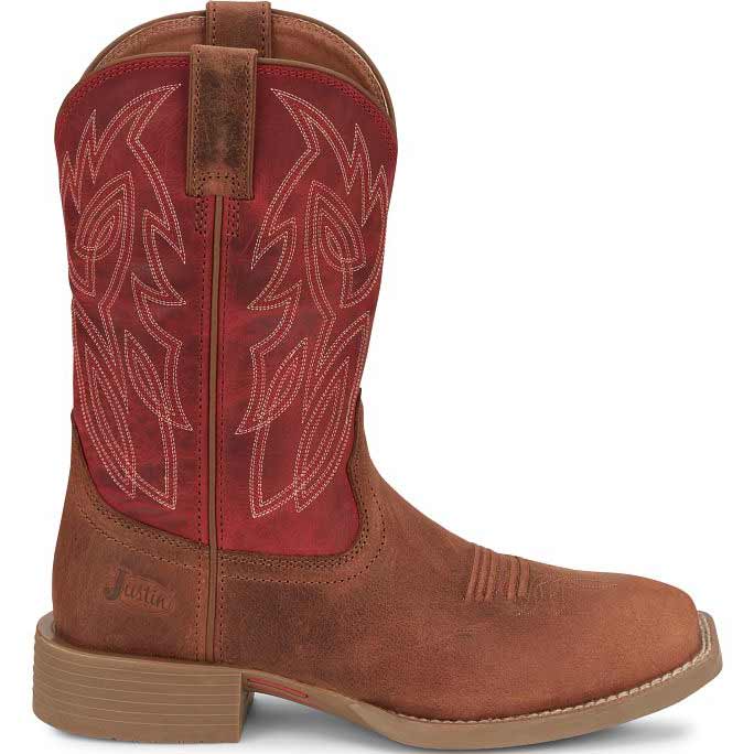 Justin Men's Canter 11" Cowboy Boots - Image 3