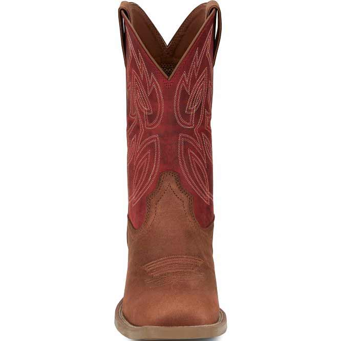 Justin Men's Canter 11" Cowboy Boots - Image 4