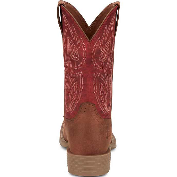 Justin Men's Canter 11" Cowboy Boots - Image 5