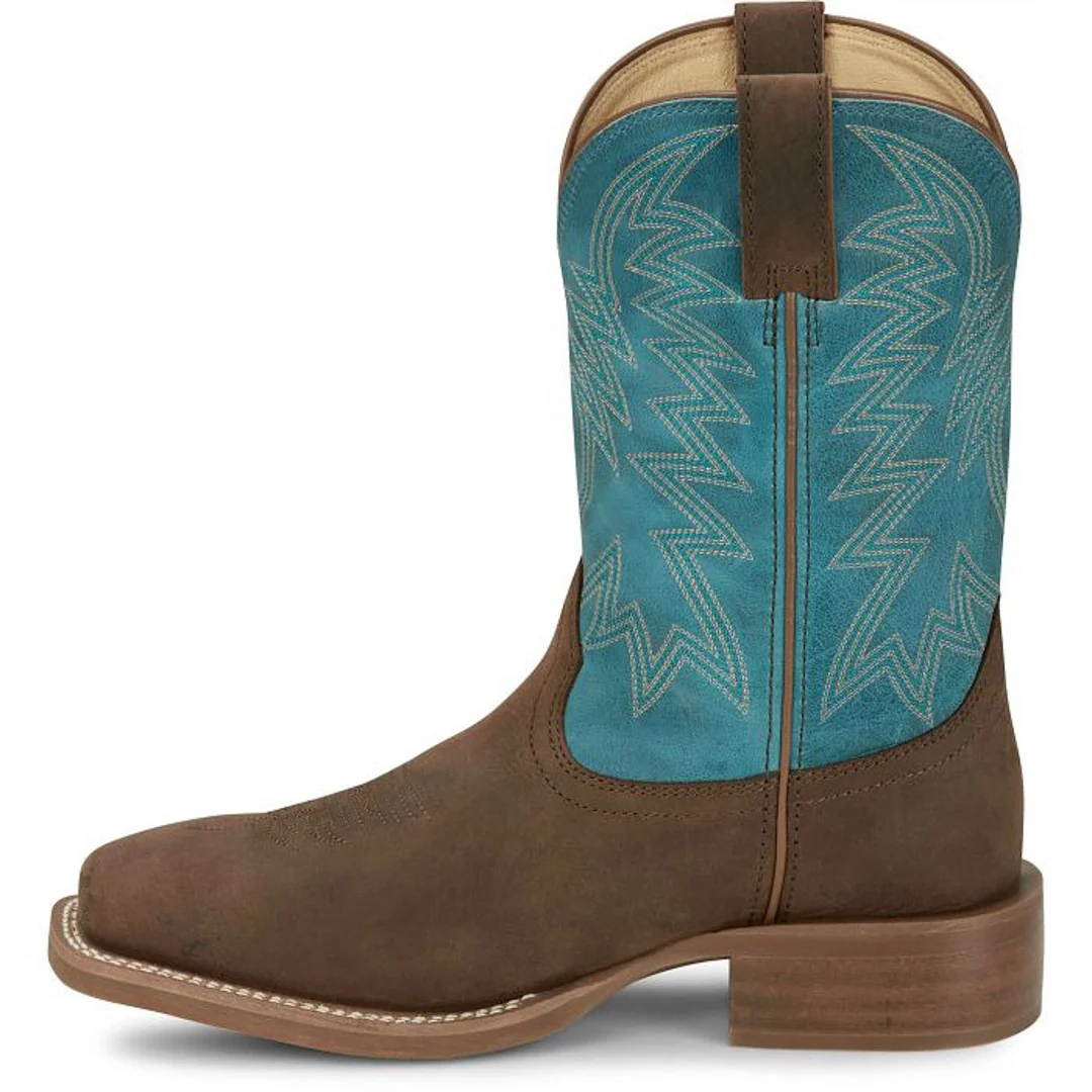 Justin Men's Big Bucks Cowboy Boots - Image 2