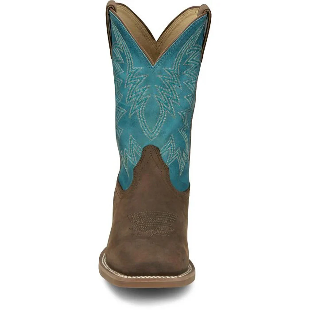 Justin Men's Big Bucks Cowboy Boots - Image 3