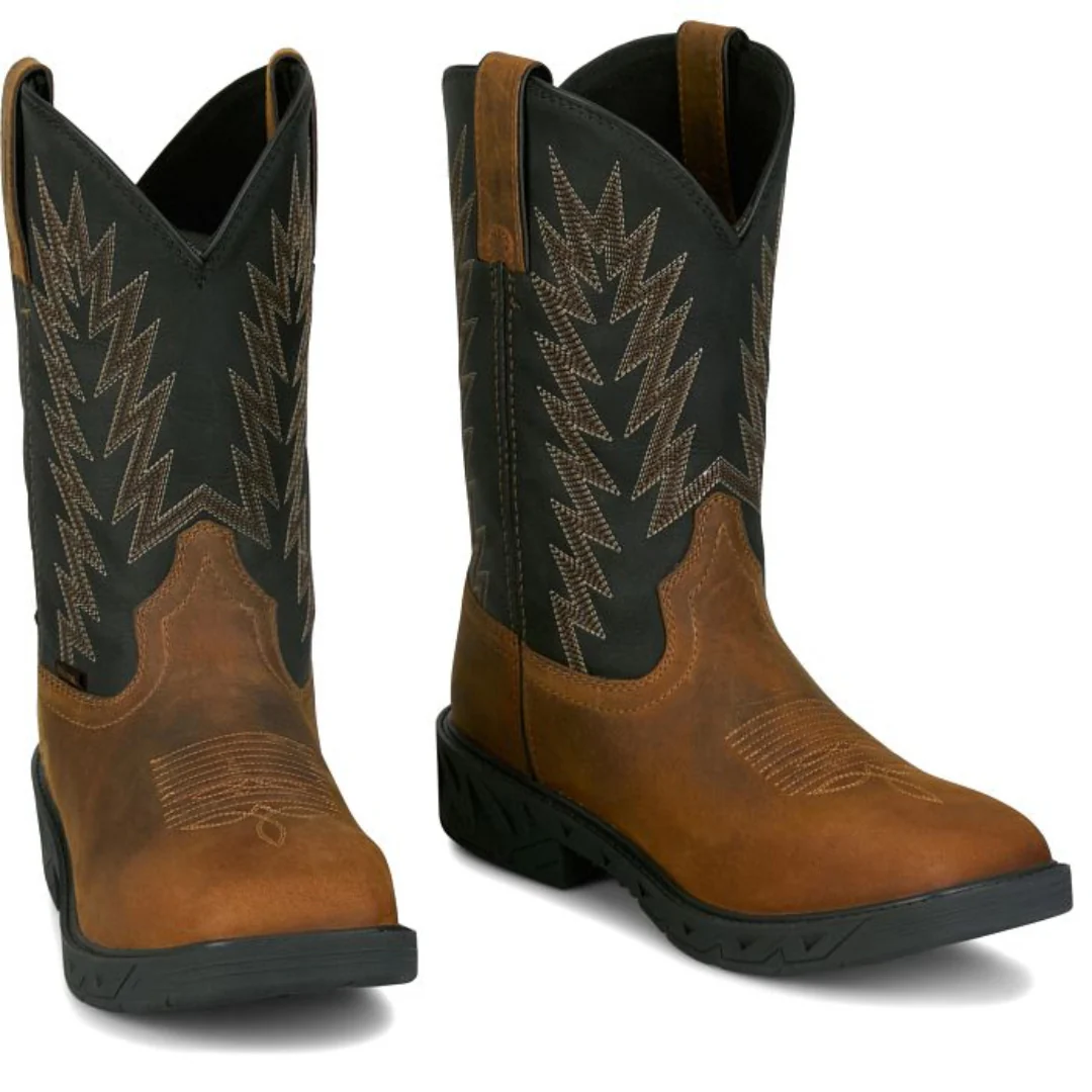 Justin Men's Taskmaker 11" Waterproof Boots - Image 2